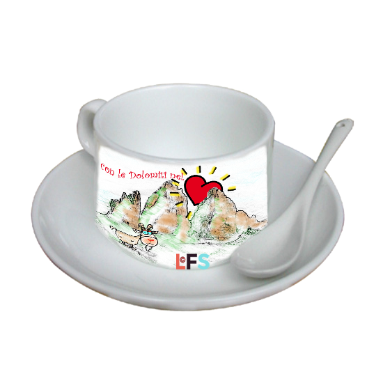 tazzina caffe-DOLOMITI NEL CUORE